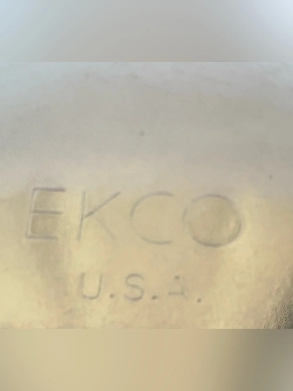 EKCO Made in the USA Ladle Wood and Stainless Steel